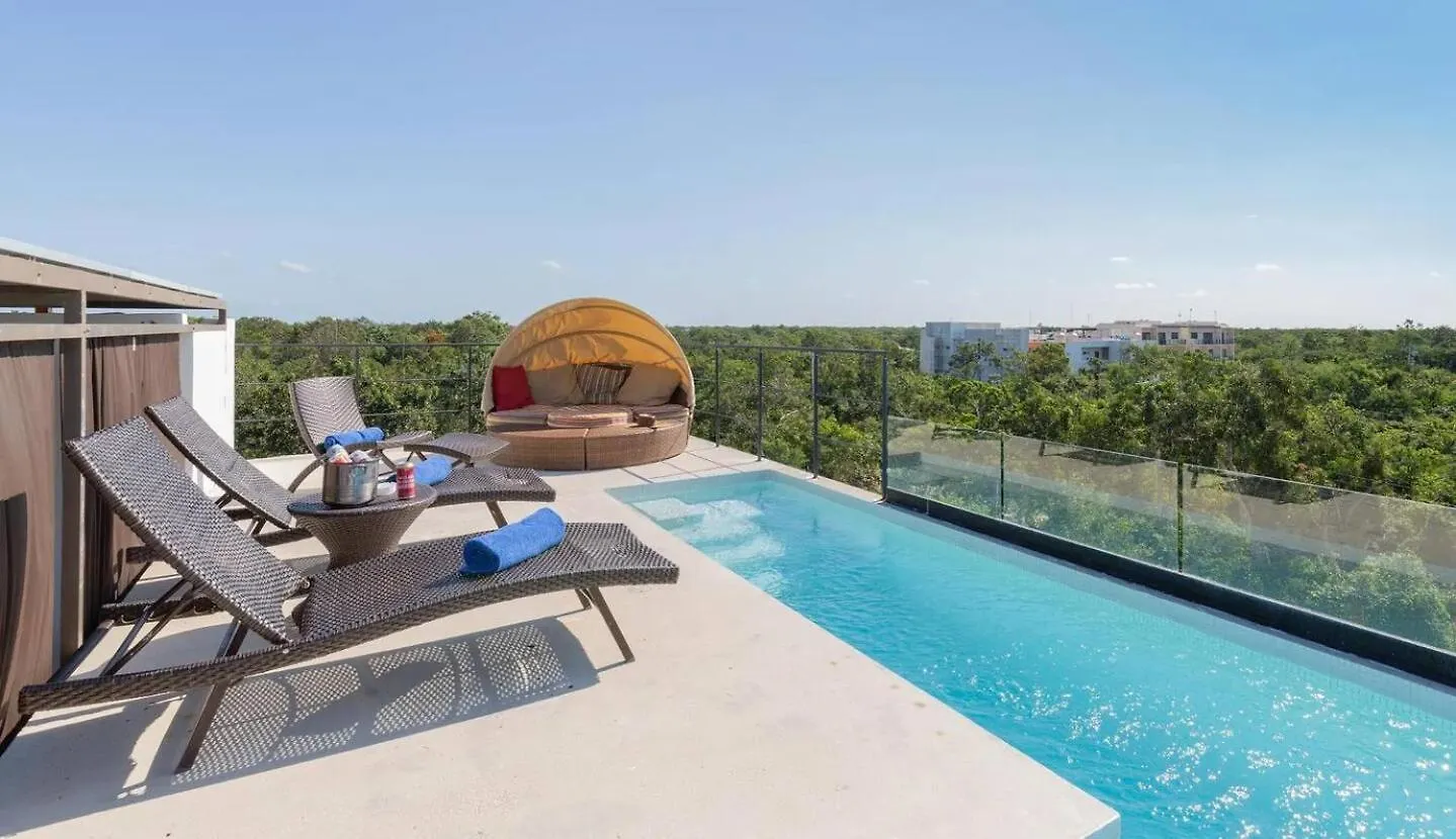 ****  Starfit Hotel Boutique Beachclub, Spa & Gym Included تولوم المكسيك